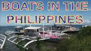 Boats In The Philippines.