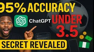 How I Use ChatGPT to Predict Under 3.5 Goals with 95% Accuracy (My Secret Prompt Revealed)