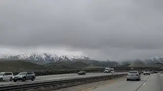 View of the San Emigdio Mountains in California