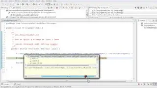 HOW TO SPLIT A STRING IN JAVA DEMO