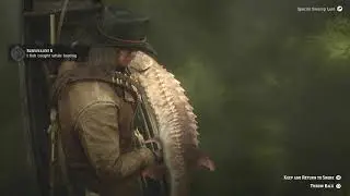 Red Dead Redemption 2 Survivalist Challenge 5 Catch fish in the Bayou & on railroad tracks