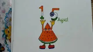 Independence day special drawing #drawing #artandcraft #drawingpainting #15august #freedom #art