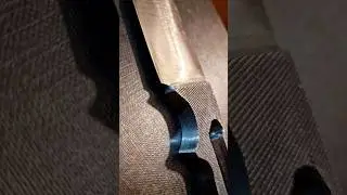 knife made from old file, #homemade #knife #restoration