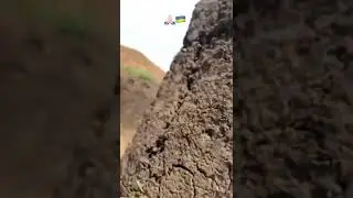 Russian artillery shelling on position of Ukraine 🇺🇦 soldier  #shorts #ukrainewar #warinukraine