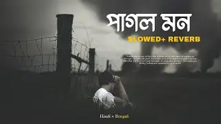 Pagol Mon song lofi ❤️‍🩹 || Bengali sad song 💔 || Hindi × Bengali || Mithun Saha