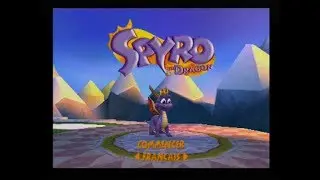 Gameplay Ps1 - Spyro the dragon PAL FR (1998)