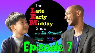 Chatting with ANOTHER Chinese 8-Year Old | ep. 7 BlingABC Late Early Midday Show with Tim Maxwell