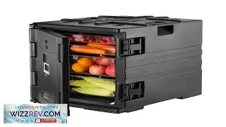 VEVOR Insulated Food Pan Carrier 82 Qt Hot Box for Catering LLDPE