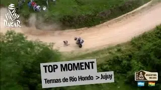 Stage / Etapa / Etape 3 - Alejandro Patronelli crashes - (Termas Rio Hondo / Jujuy)