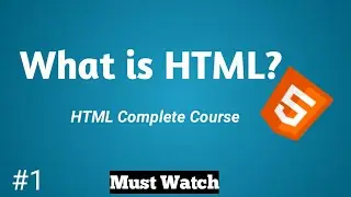 What is HTML | Introduction to html
