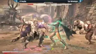 MKX: Winter Brawl X - cR HoneyBee (D'Vorah) vs YOMI Michaelangelo (Quan Chi) - Top 8