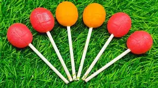 Rainbow Candy Lollipops Unpacking ASMR Video