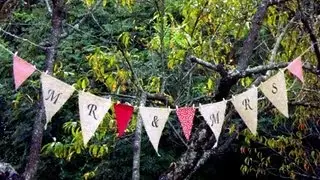 DIY Pennant Banners with Custom Love Gifts