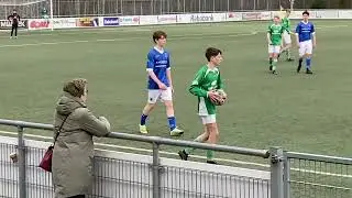 VV RIJSOORD JO17-1 tegen Nieuw LEKKERLAND  18.2.2023