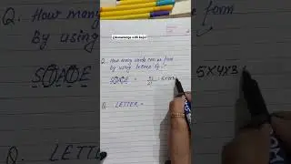 Factorial trick #shorts How to solve factorial maths trick Factorials