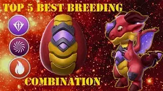 Top 5 best breeding combination of Sagittarius Dragon | Dragon mania legends |