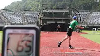 August 2020 Bullpen at WHS - Curve Ball Velos