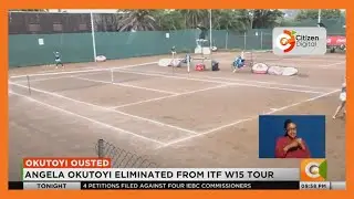 Angela Okutoyi eliminated from ITF W15 tour