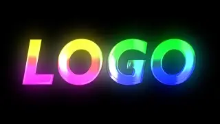 Create Liquid Glossy Reflection on Logo in After Effects | Special Effects