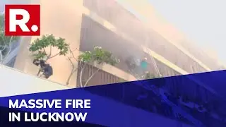 Massive Fire Reported At Hotel In Lucknow; Several Fire Tenders Rushed To Spot