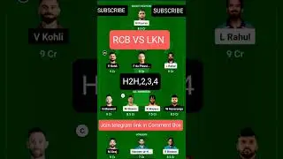 LKN vs RCB Dream11 Team | LKN vs RCB Grand League Teams | LKN vs RCB Dream11 Prediction | IPL 2023