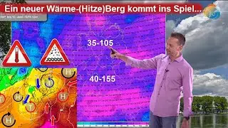 Nach Kaltluft-Sch&uuml;ssel neuer W&auml;rme-Berg? Aktuelle Wind-, Regen- & Wettervorhersage 26.-31. Mai.