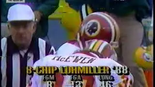 1988 Week 8 Washington Redskins at Green Bay Packers