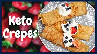 Keto Crepes Cream Cheese