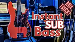 Shift BASS Guitar into SUBs | Mix Tricks