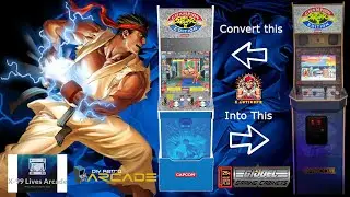 Arcade1up Street Fighter II Big Blue Mod Showcase