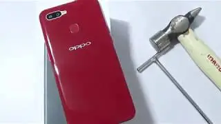 Oppo A5s Screen Scratch Test || Gorilla Glass 3 Protection 🔨🔨