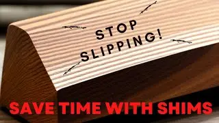 Woodworking Hack: How To Keep Shims In Place