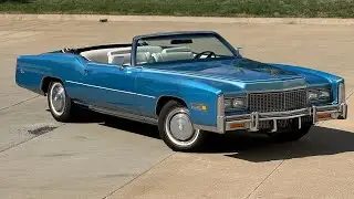 1976 Cadillac Eldorado Convertible For Sale at KC Classic Auto!