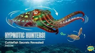 Cuttlefish: The Hypnotic Hunters of the Sea!  #wildlife #history #nature 