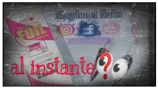 RESEÑA TRANSFER FOIL FANTASY NAILS AL INSTANTE SERÁ? 👀