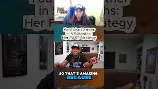 Партнерство с YouTube через 5,5 месяцев.