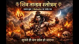 🔱 श्री शिव ताण्डव स्तोत्रम् | रावण कृत | Mahadev Powerful Stotra #ShivTandavStotram #HarHarMahadev