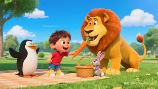 Wiggle Waggle Animal Song for Kids 🦁 Animal Dance & Roar Nursery Rhymes for Toddlers | Fun Learning