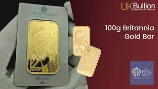 100g Britannia Gold Bar by The Royal Mint | A Smart Investment Choice