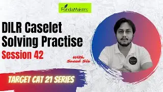CAT 2021 Preparation | DILR Practice Sets Solving Session 42 | CAT online coaching