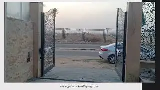 Automatic Swing Gate by Technology Valley  بوابة أوتوماتيكية ذكية من تكنولوجي فالي