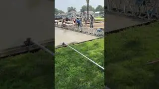 Concrete pour! #concrete #construction #cornbelt