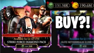 MK Mobile Battle Pass?! | Strike Force Diamond Pack Opening | Anniversary Day 3