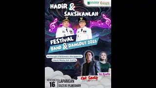 🔴LIVE | FESTIVAL GRUP BAND 2025 DINAS PENDIDIKAN DAN KEBUDAYAAN KABUPATEN PASURUAN
