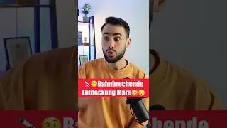 Seltsame Entdeckung auf Mars - Kolonisation einfacher?!🤨🤯 #shorts | wissensbert