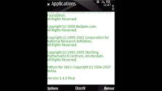 Simulating Fireworks on Nokia N96 (S60v3) with Python | PyS60 Demo