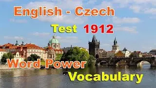 English Czech Vocabulary Word Power Test 1912