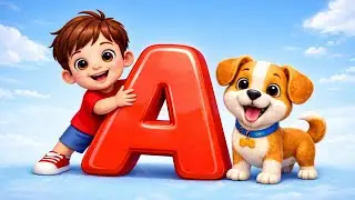 ABC Animal Song 🐶🦁 | A to Z Alphabet Animals | 3D Cartoon Kids Learning Video