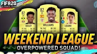 OVERPOWERED WEEKEND LEAGUE TEAM! FIFA 20 ULTIMATE TEAM!