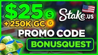 Use Stake.us Promo Code BONUSQUEST for Free $25 SC and VIP Rakeback